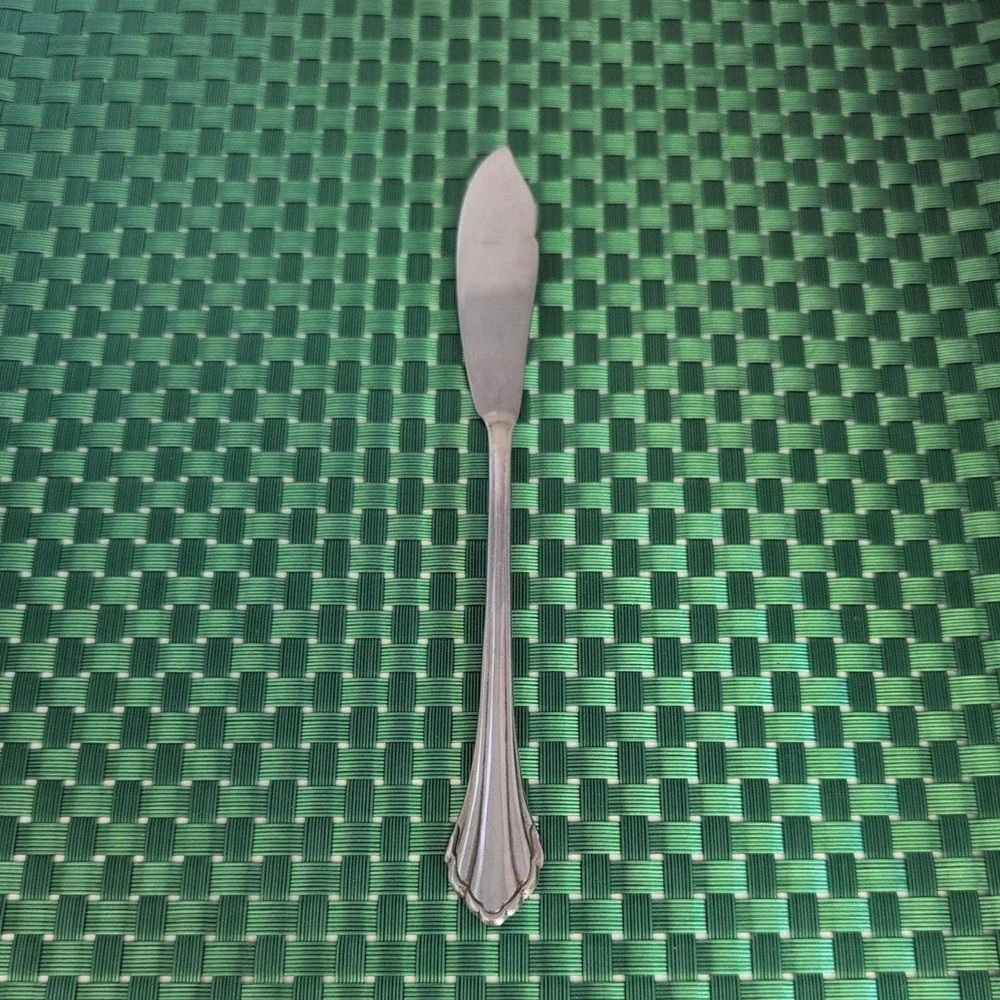 Oneida CLARETTE Master Butter Knife Community Betty Crocker Stainless Vtg USA